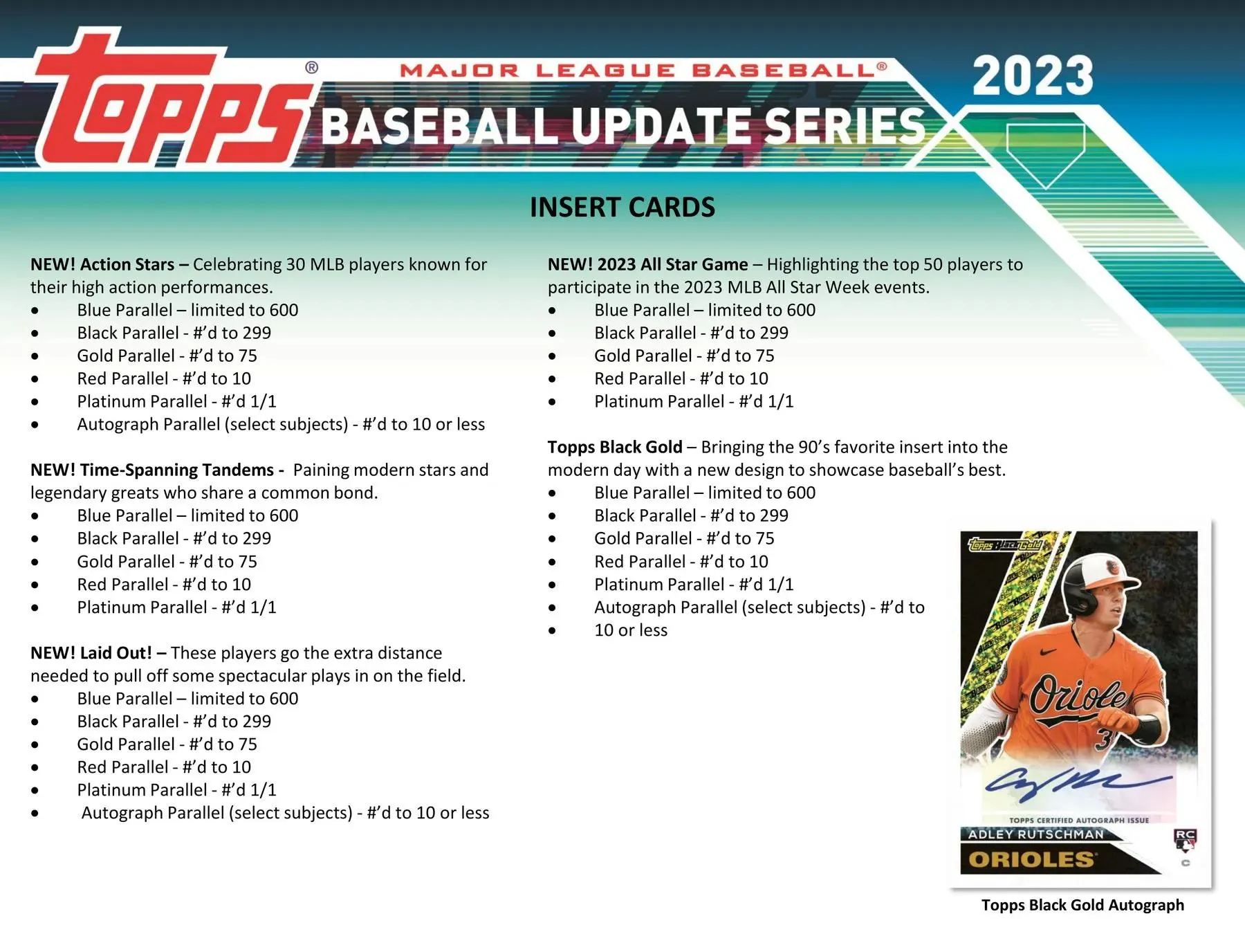 2023 Topps Update Series Baseball 7-Pack Blaster Box