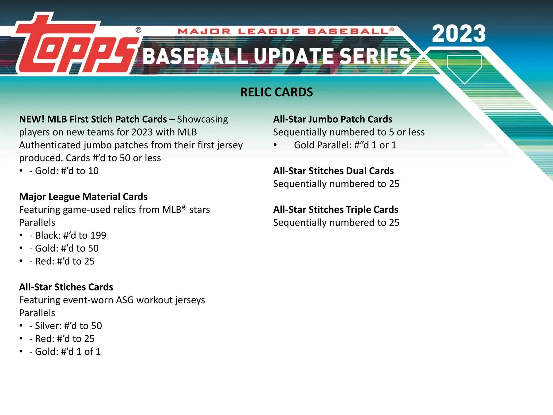 2023 Topps Update Series Baseball 7-Pack Blaster Box