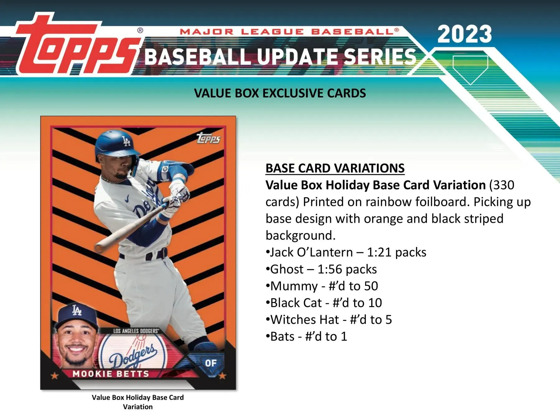 2023 Topps Update Series Baseball 7-Pack Blaster Box