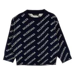 Balenciaga Logo-Embellished Designer Sweater