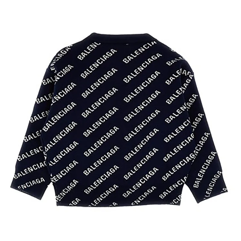 Balenciaga Logo-Embellished Designer Sweater