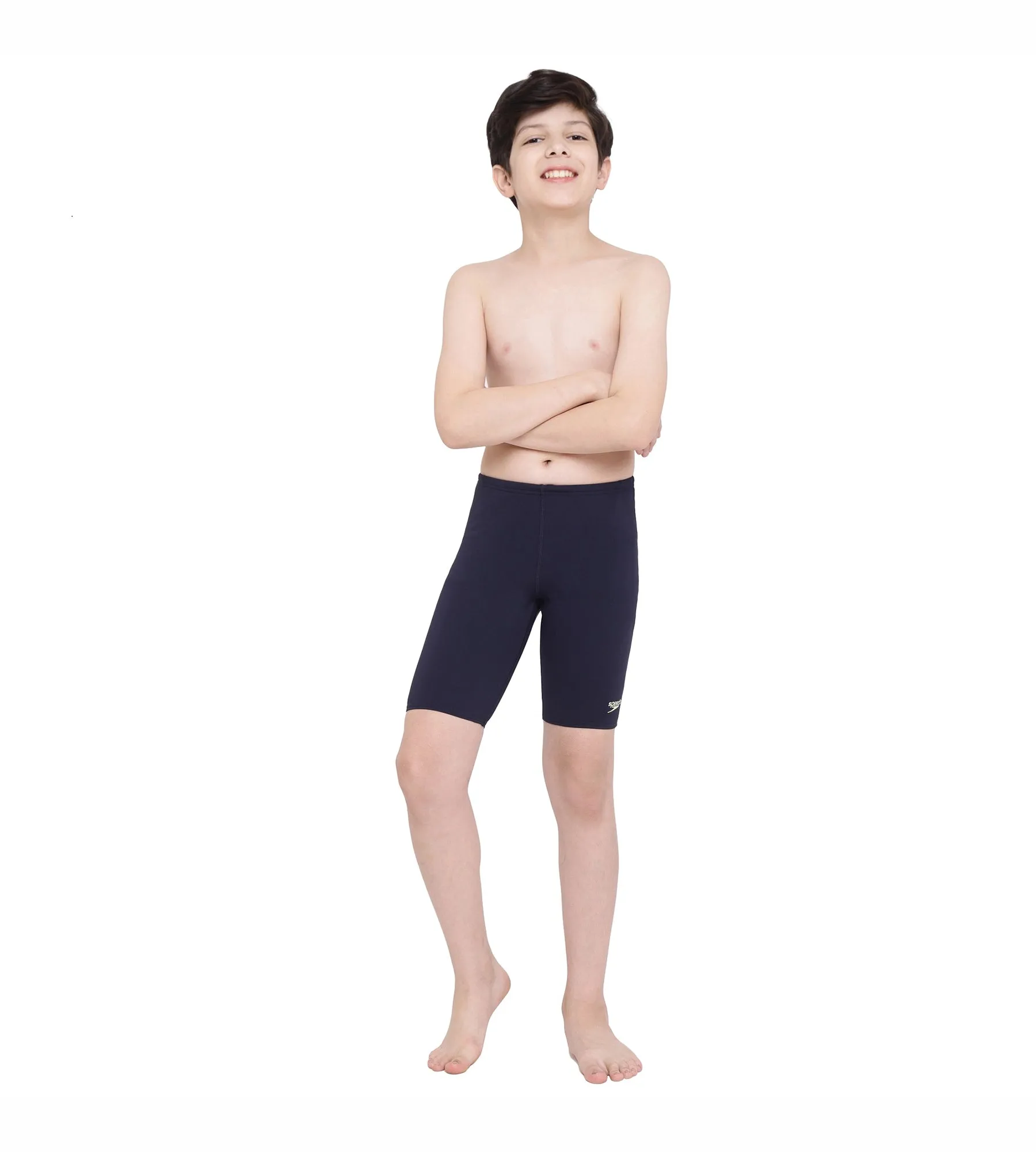 Boy's Essential Endurance  Jammer - True Navy  &  Spritz