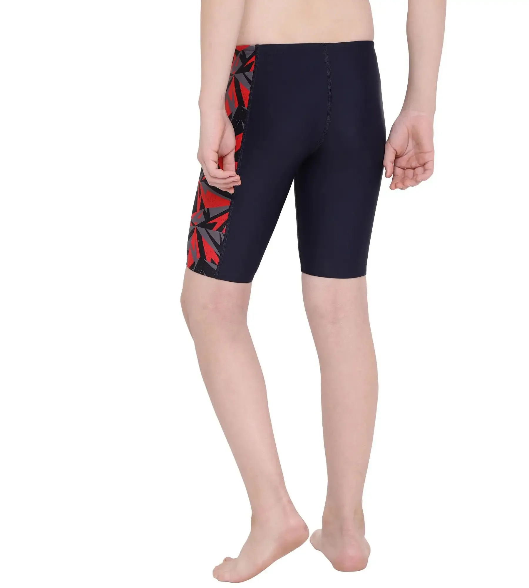 Boy's Hyper Boom Jammer - True Navy  &  Fed Red