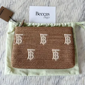 Burberry Woven Duncan Pouch