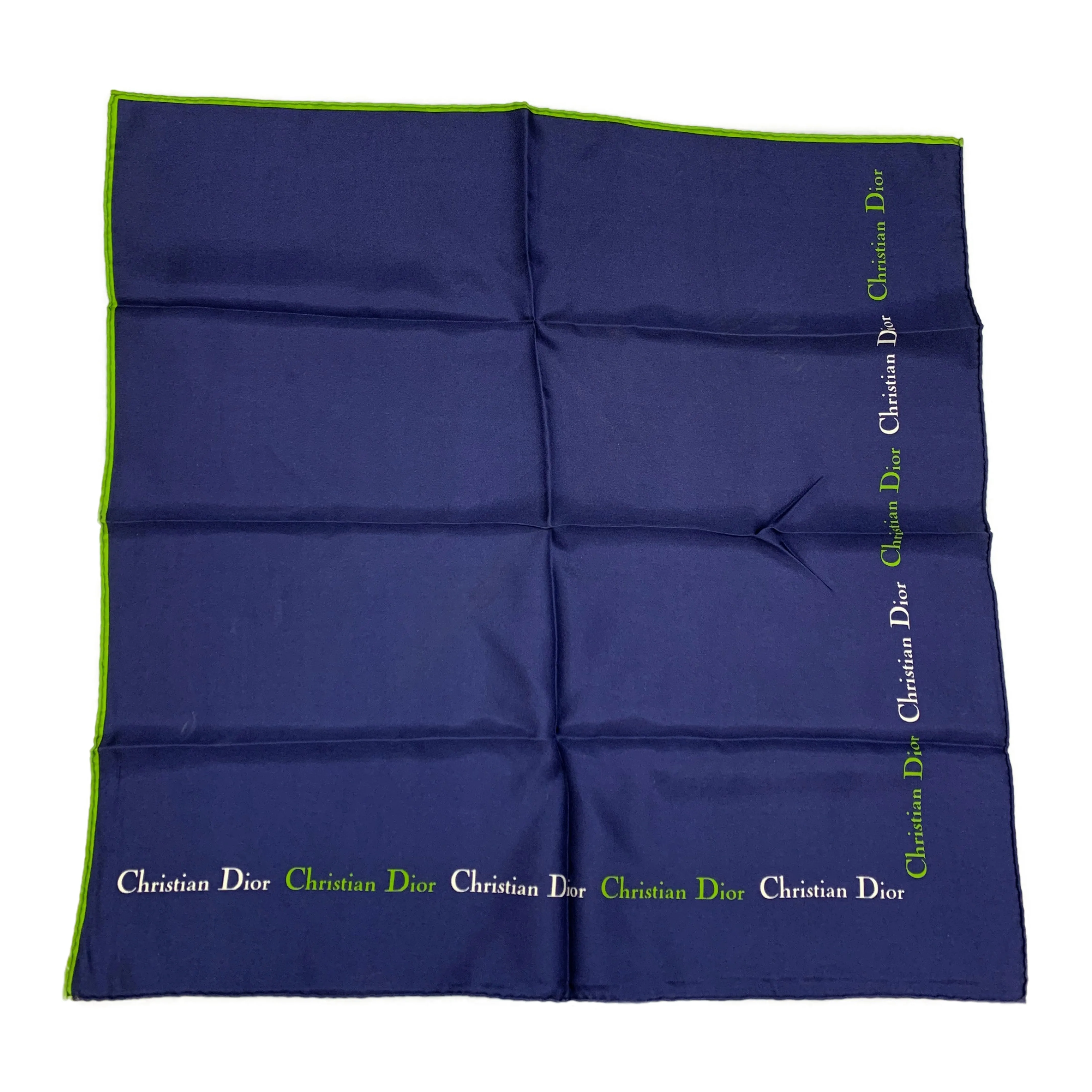 #Christian Dior/Scarve/NVY/Silk