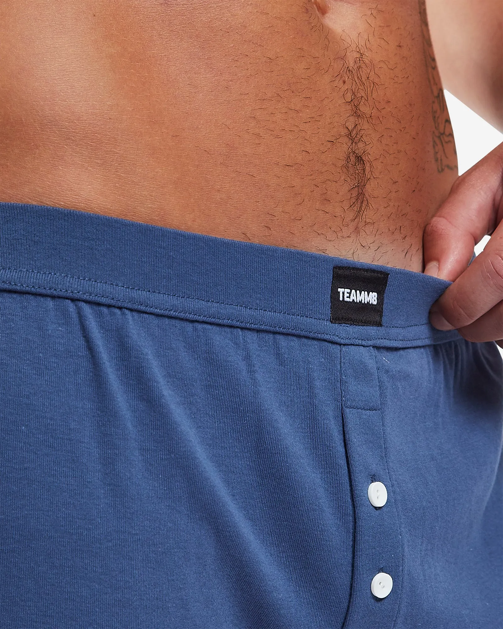 Cotton Boxer Short - Navy