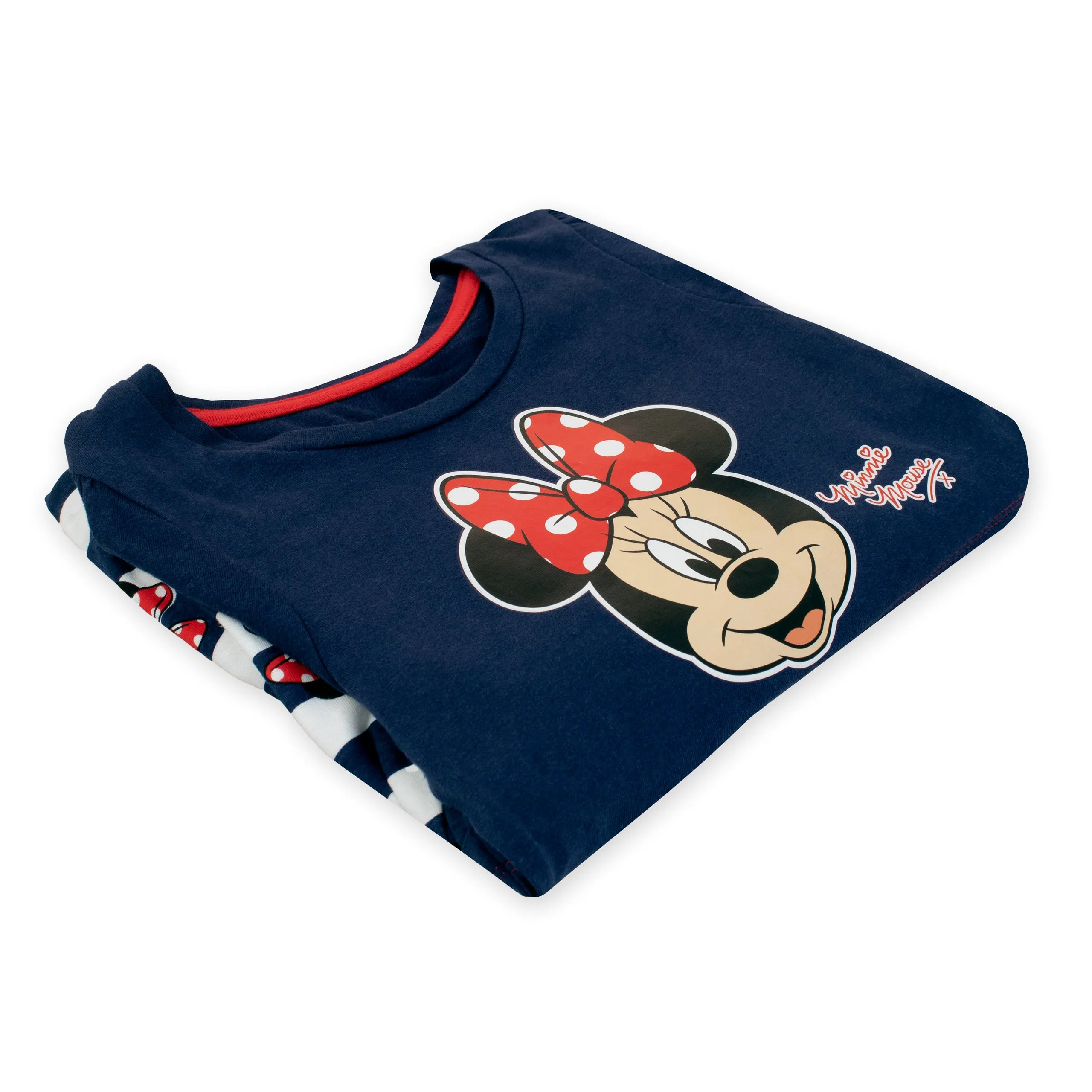 Disney Minnie Mouse Long Sleeve Striped Dress