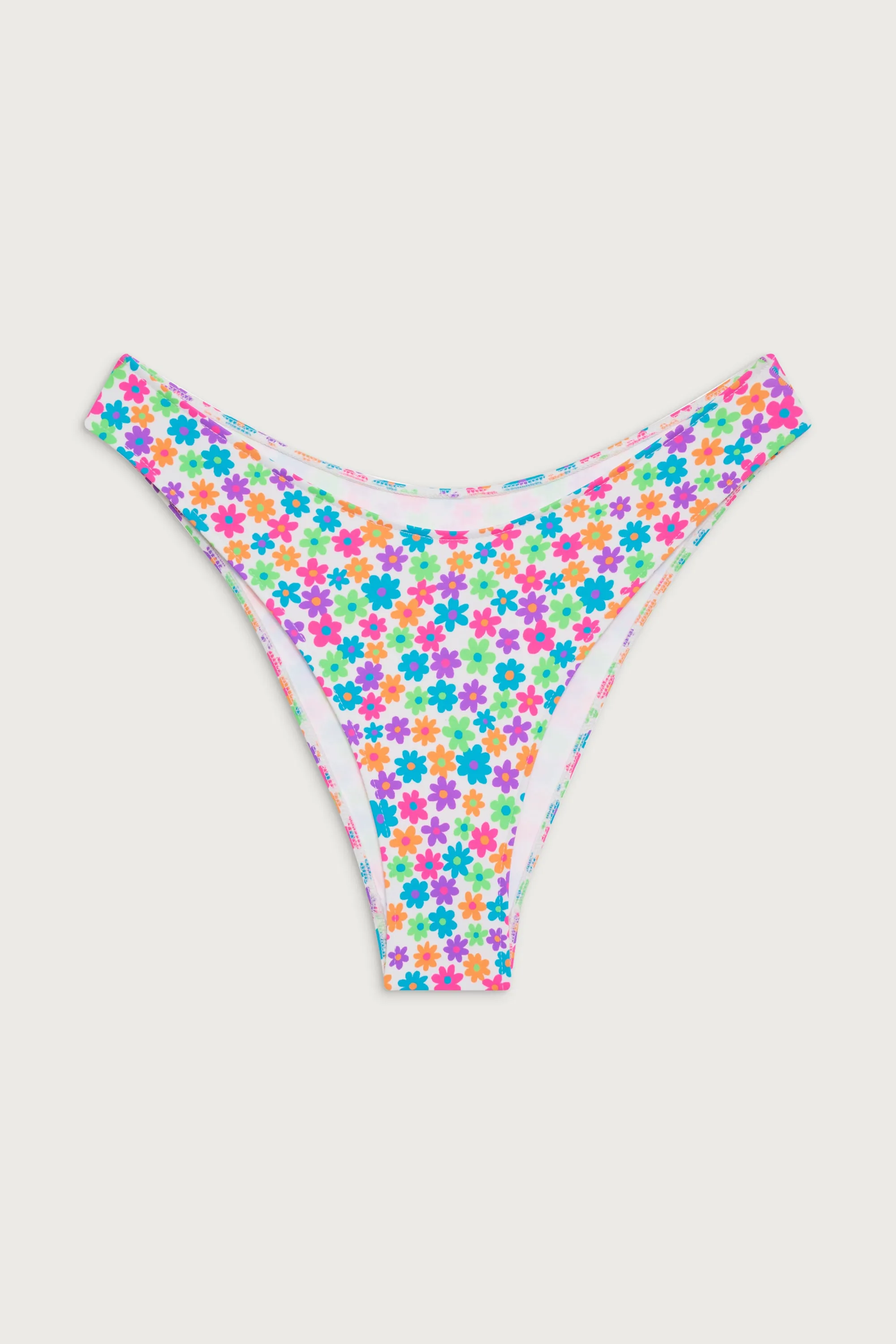 Dove Floral Classic Bikini Bottom - Forever Flower