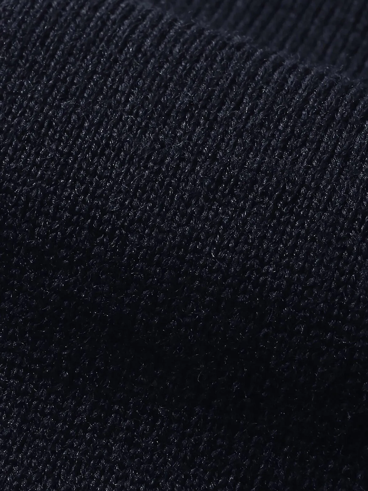 Extrafine Merino Crew Neck Sweater Navy