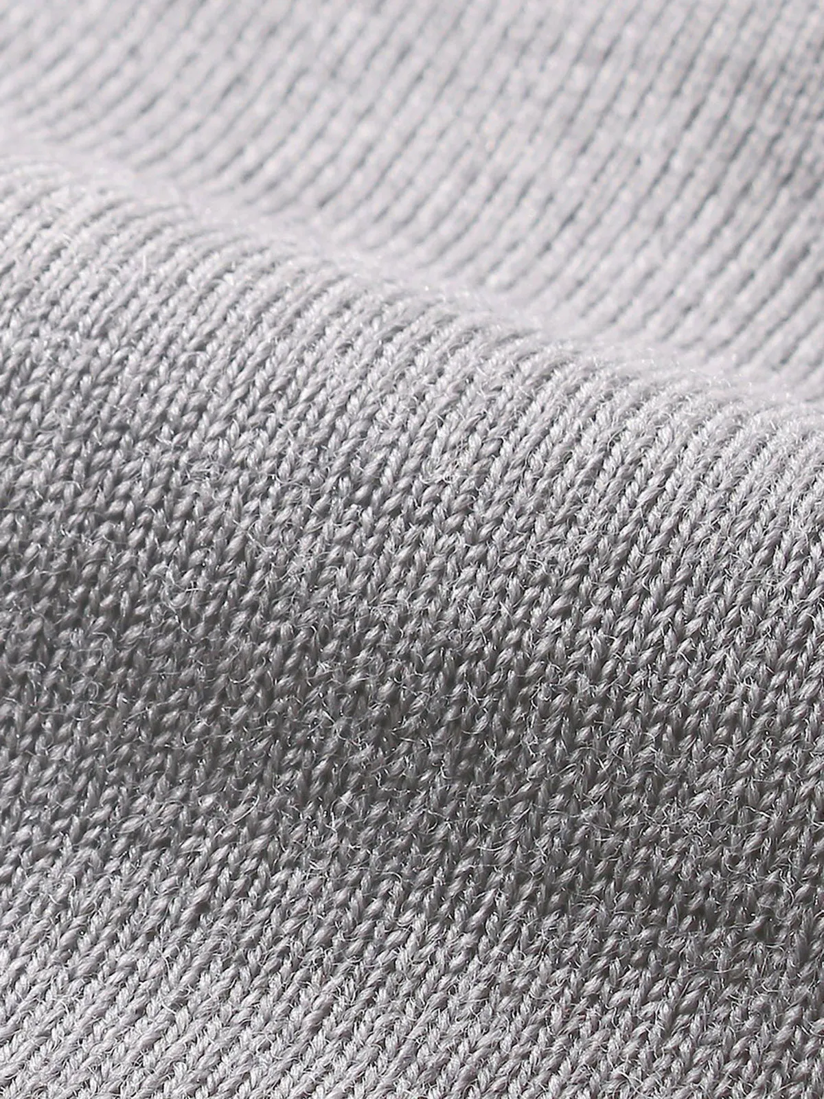 Extrafine Merino Rollneck Light Grey