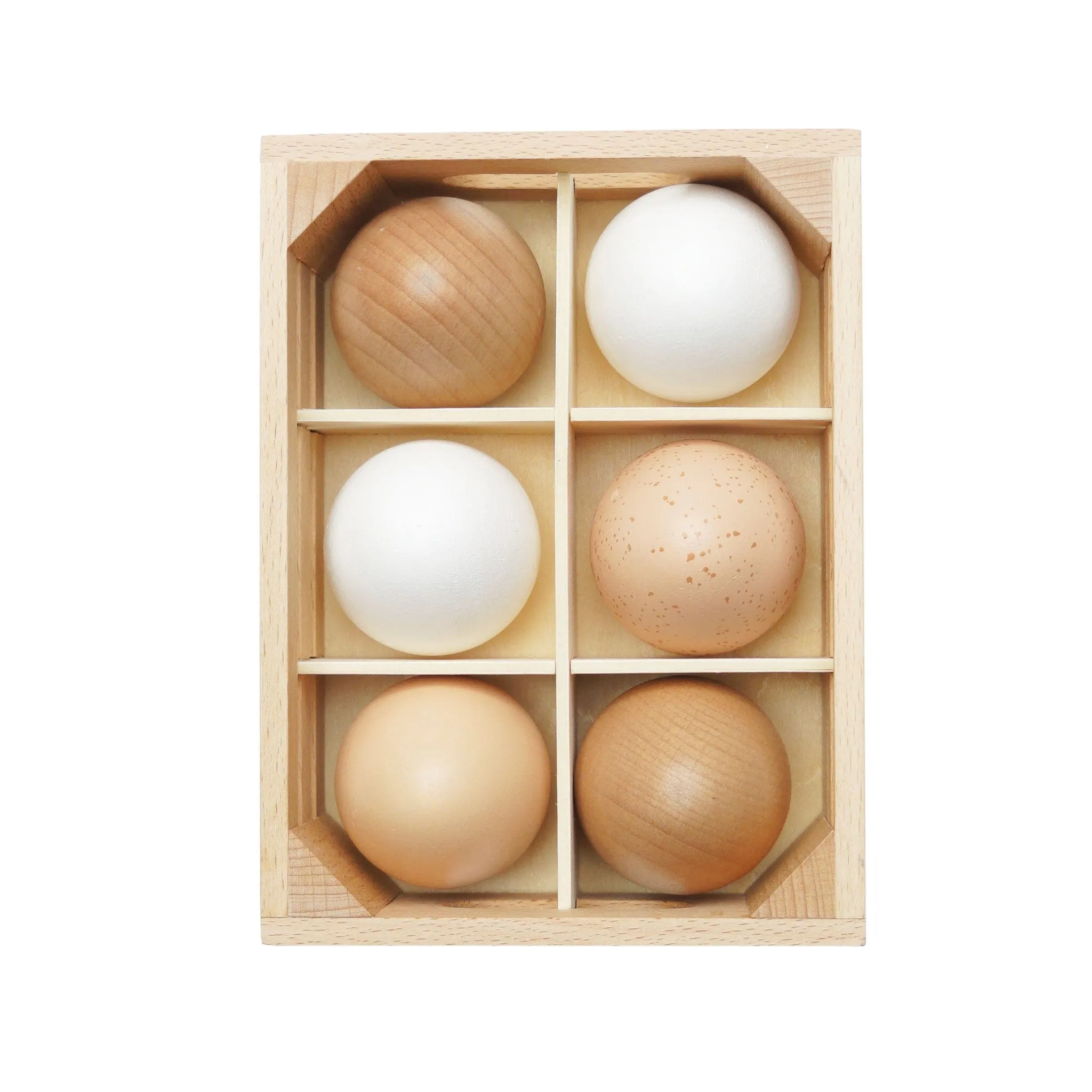 Farm Eggs Wooden Market Crate