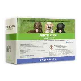 Forte Jabón Pulguicida Y Garrapaticida 80 gr - MederiLab