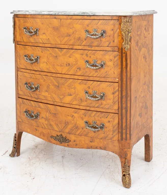 French Louis XV / XVI Transitional Style Commode