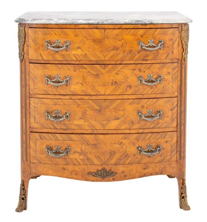 French Louis XV / XVI Transitional Style Commode