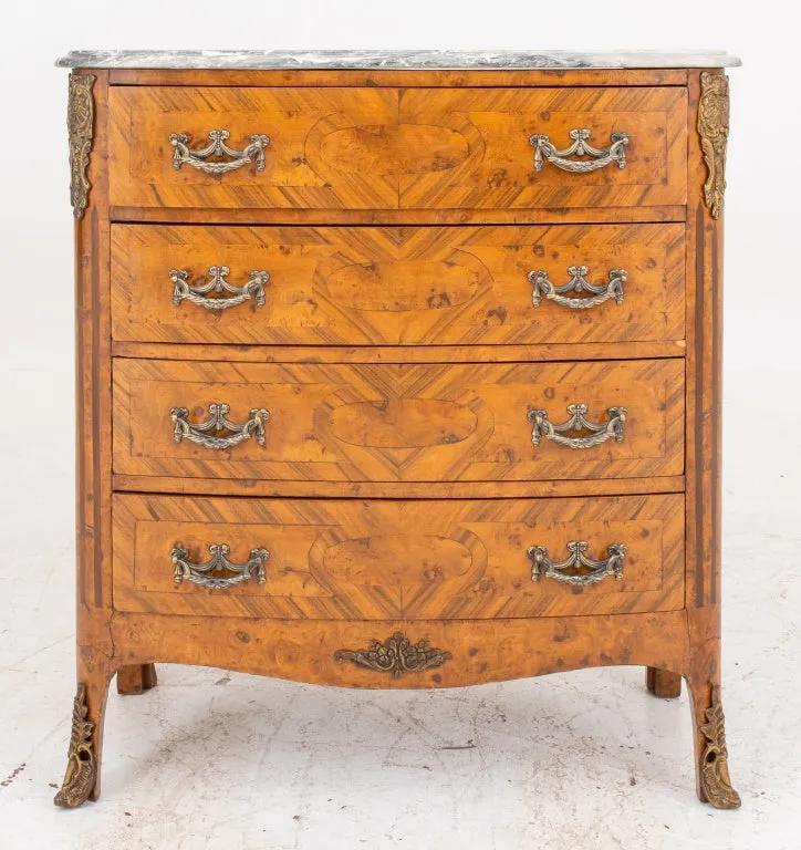 French Louis XV / XVI Transitional Style Commode