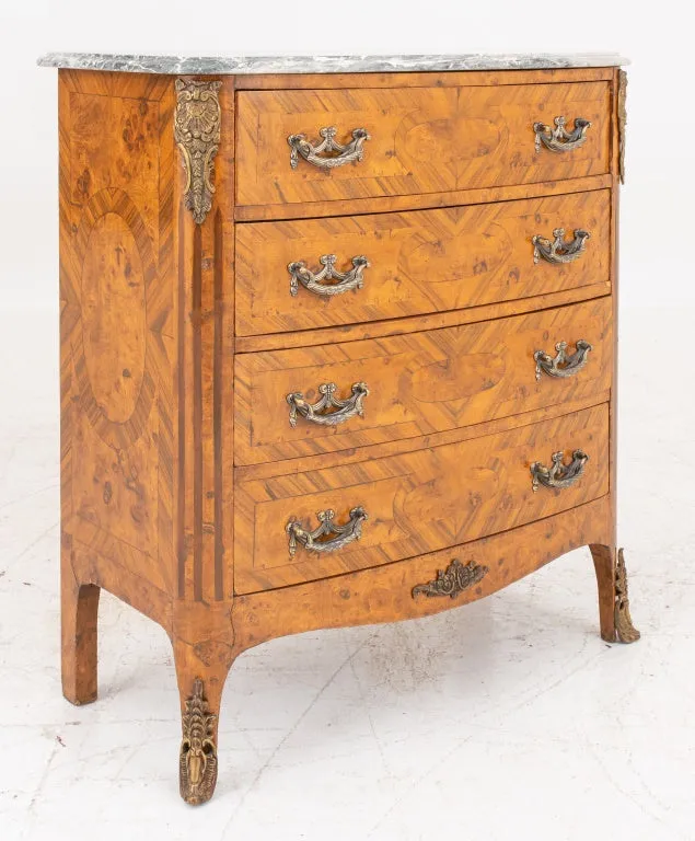 French Louis XV / XVI Transitional Style Commode