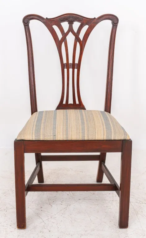 George III Style Mahogany Side Chair