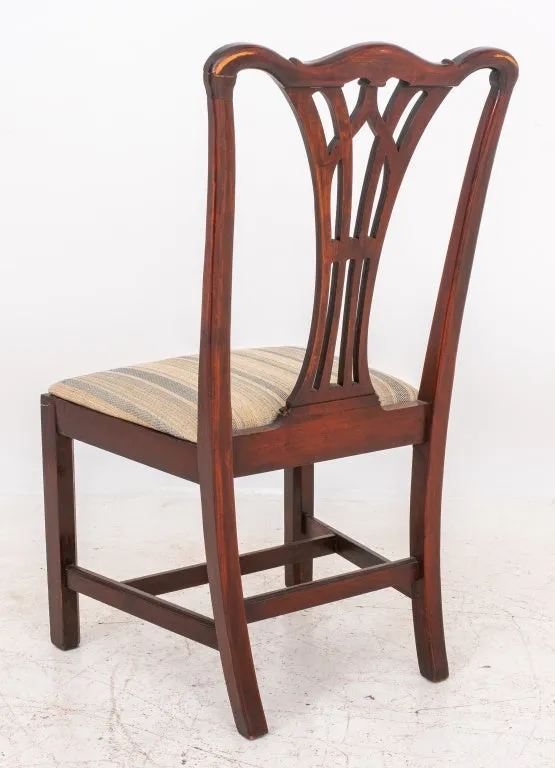 George III Style Mahogany Side Chair