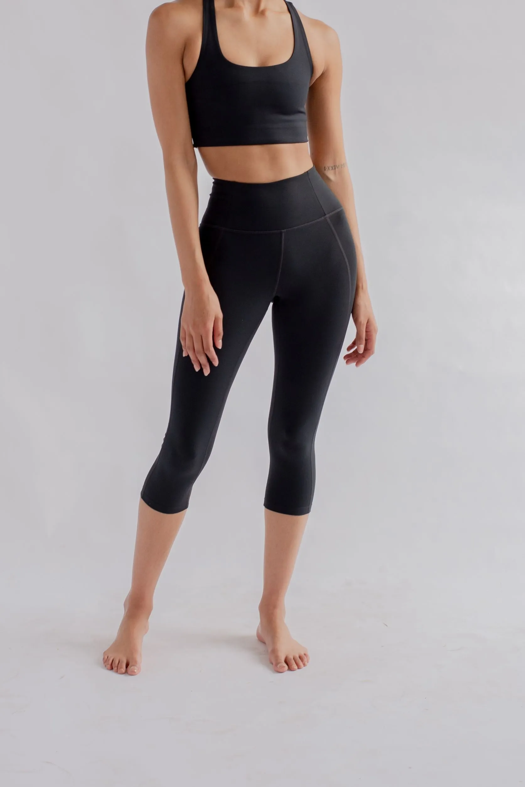 GIRLFRIEND COLLECTIVE Cropped Compressive High-Rise Legging 23.75"