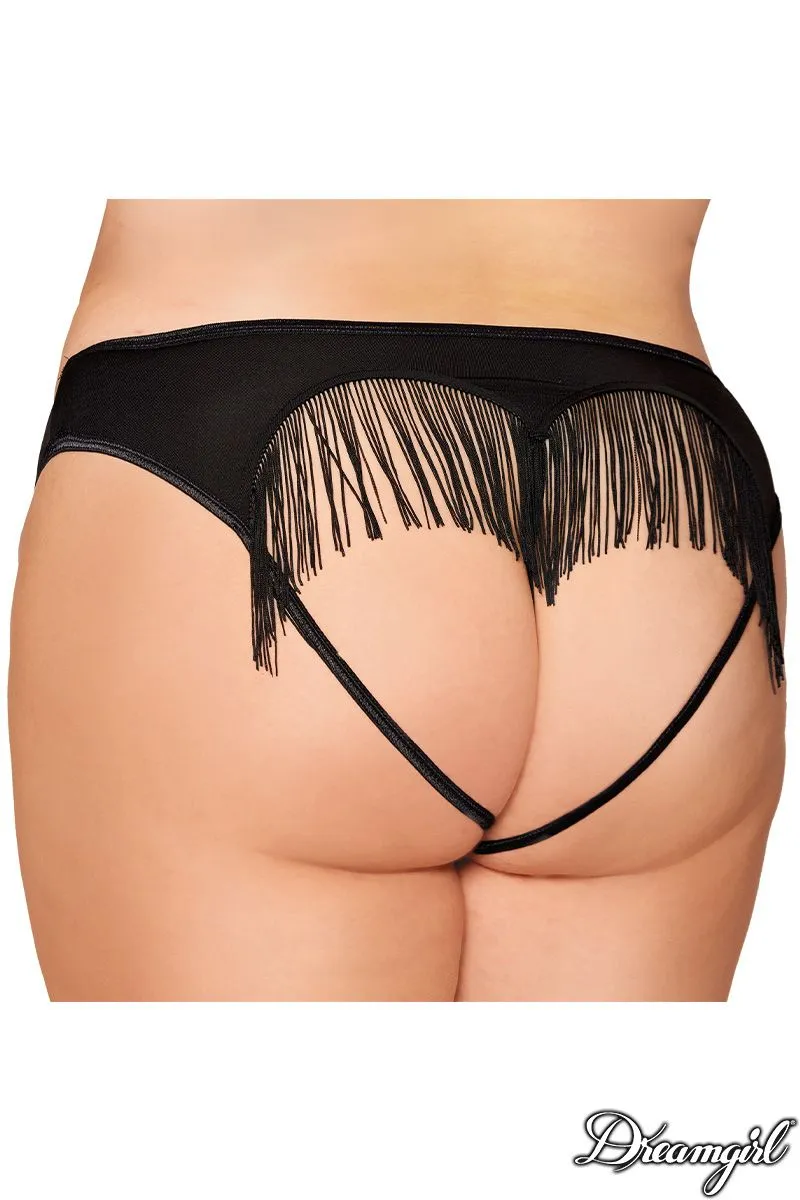 Heart Fringe G-String