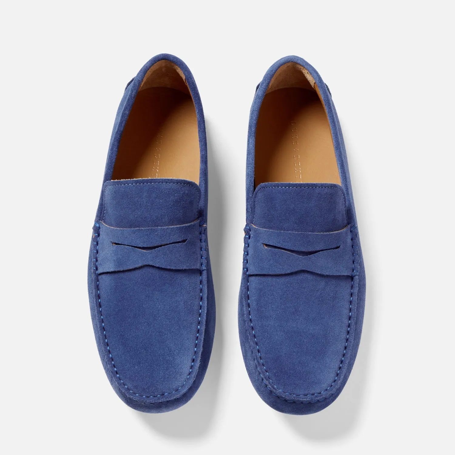 Hunt Navy Driving Loafer - Men's