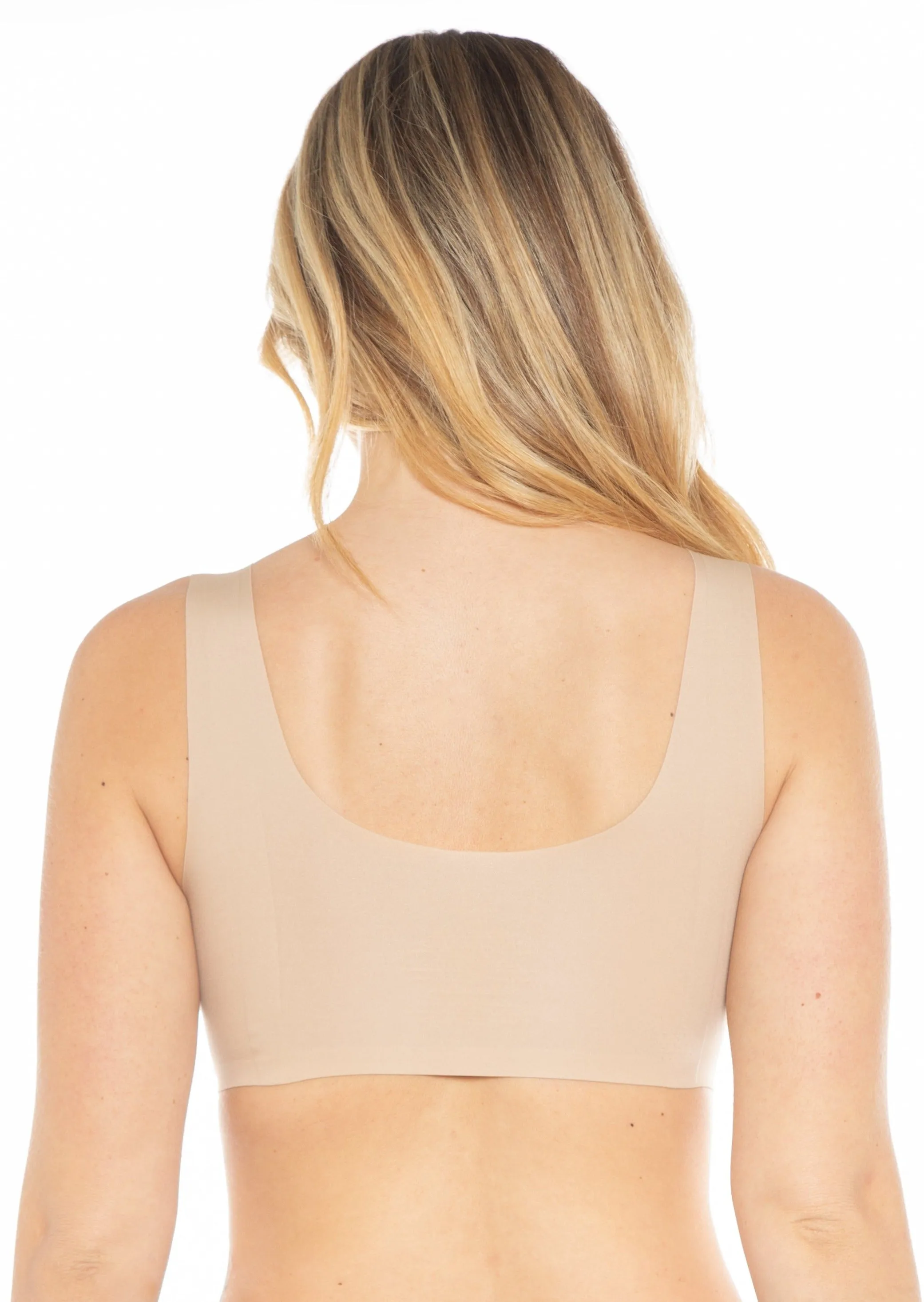 Invisible Edge Bra w/ Scallop Neckline