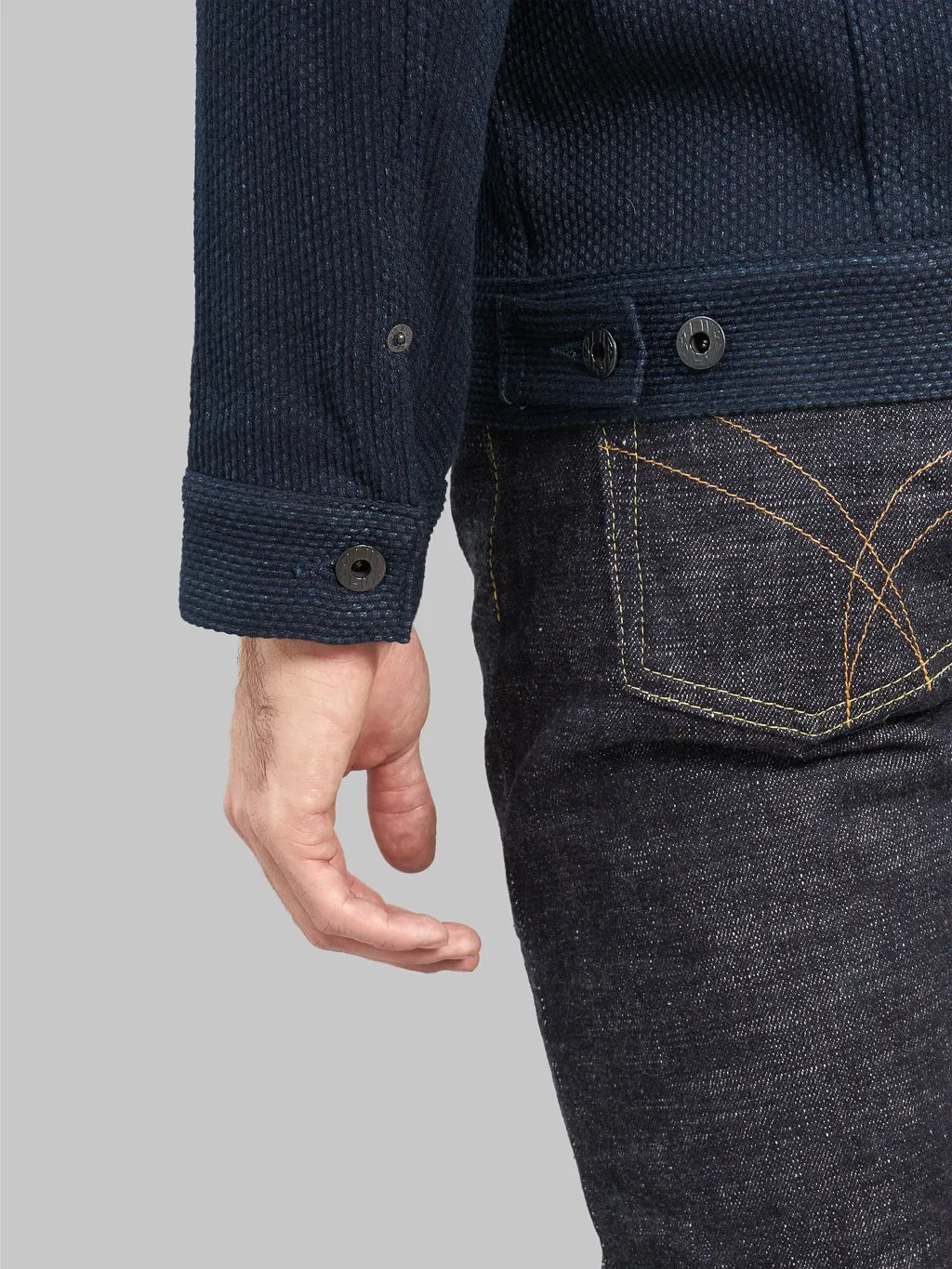 Japan Blue Indigo Sashiko Type II Jacket