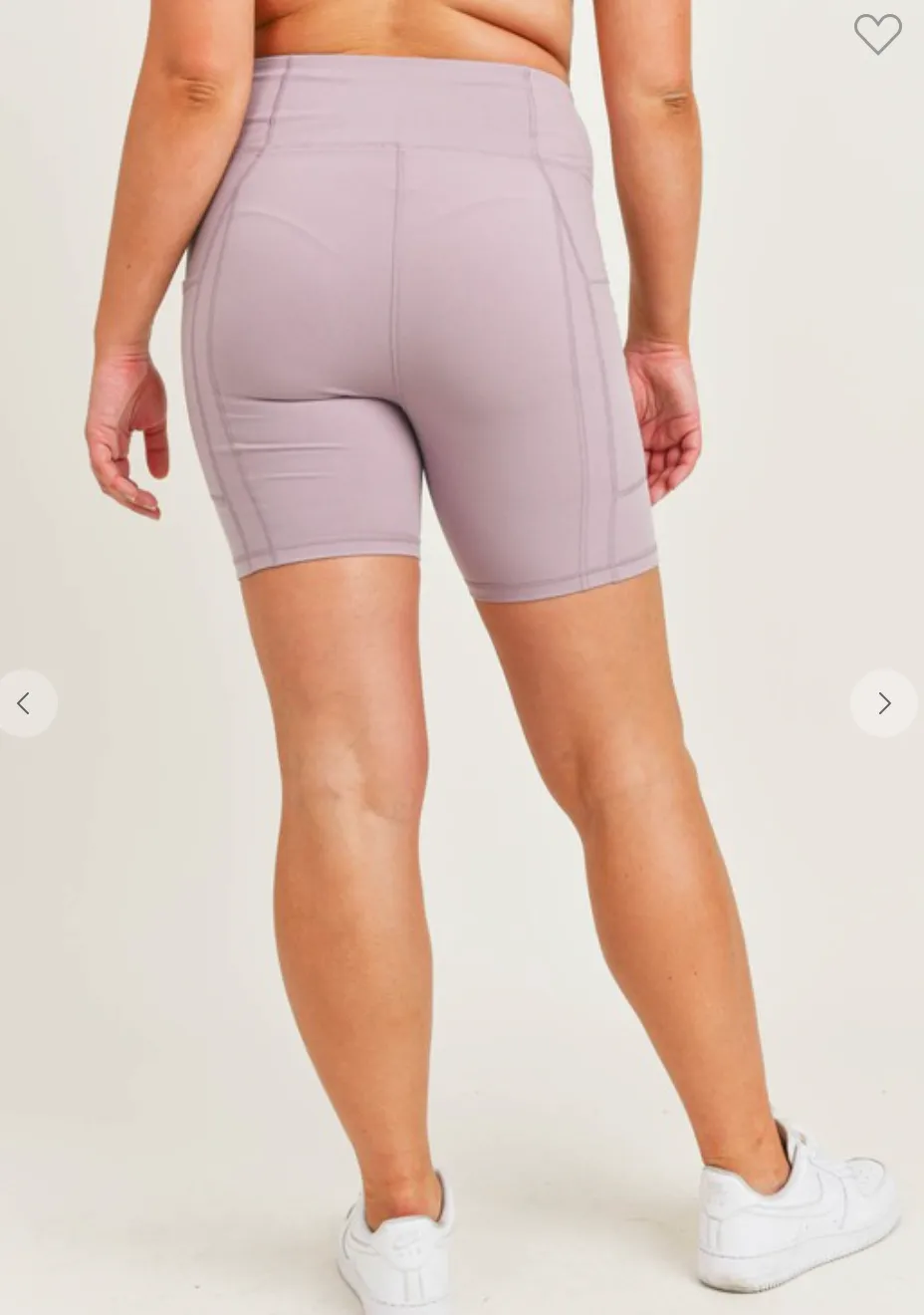 #K203 Bring It Back Biker Shorts (MAUVE)