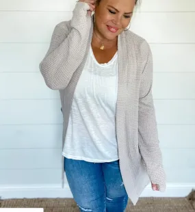 #L483 Lola Cardigan (Light Taupe)