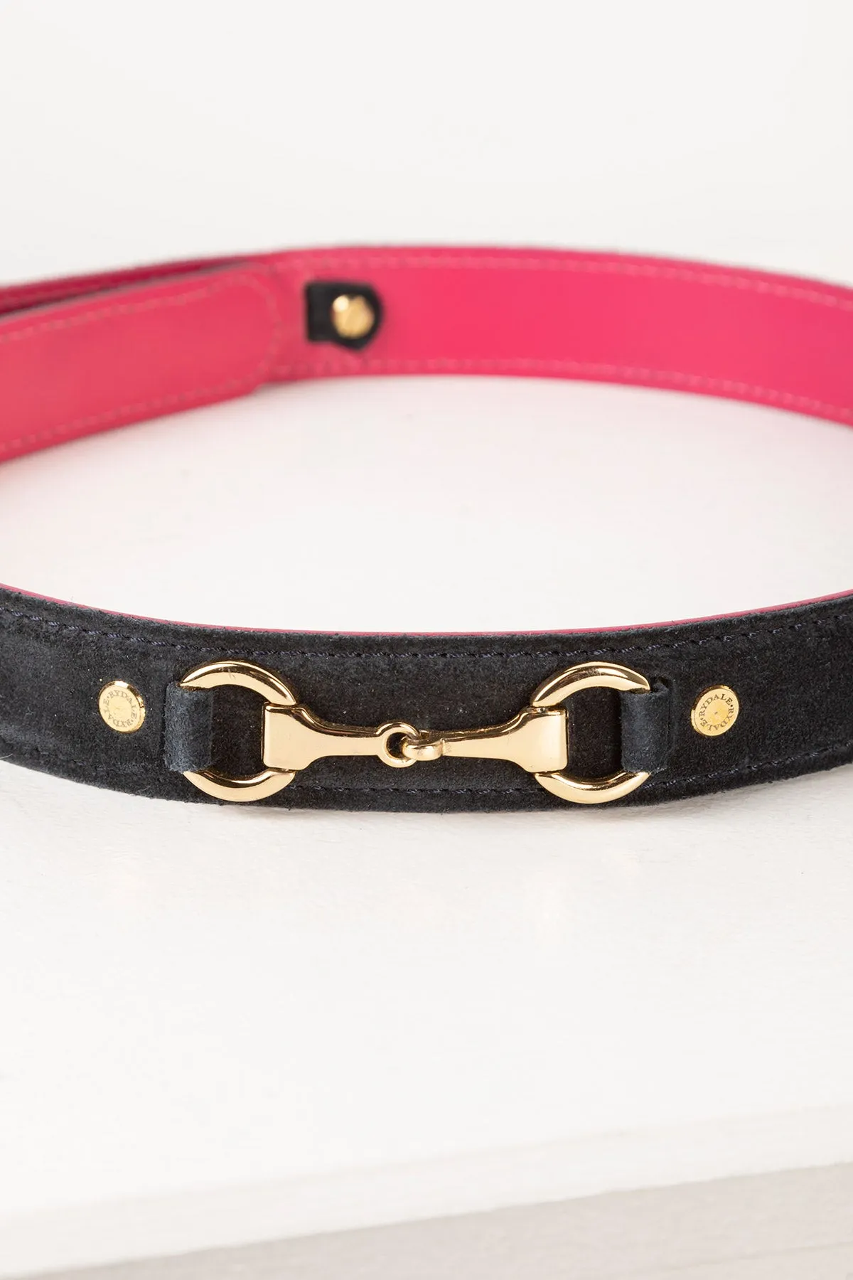 Ladies Suede Snaffle Belt