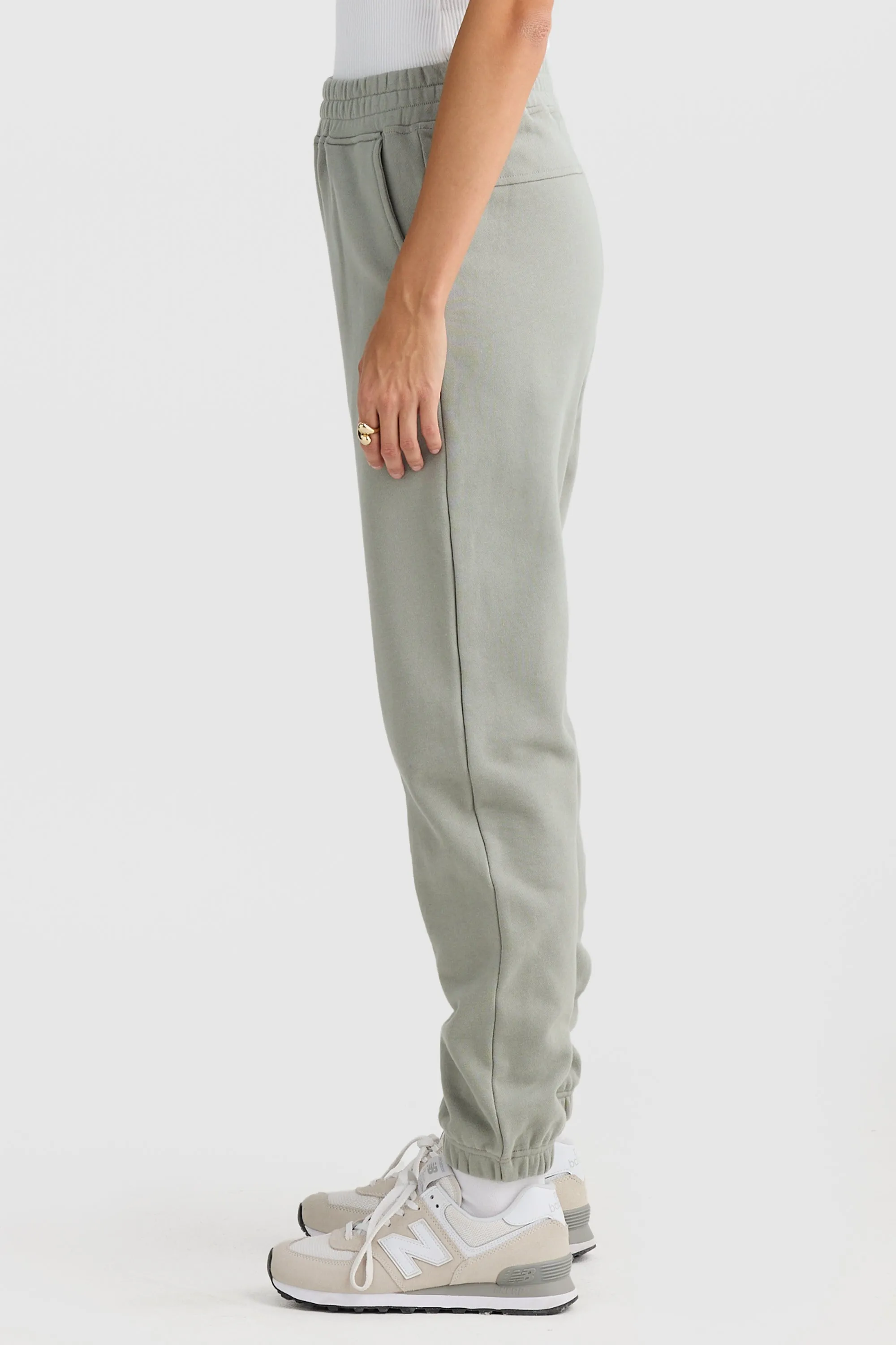 Lena Track Pants Dusty Olive