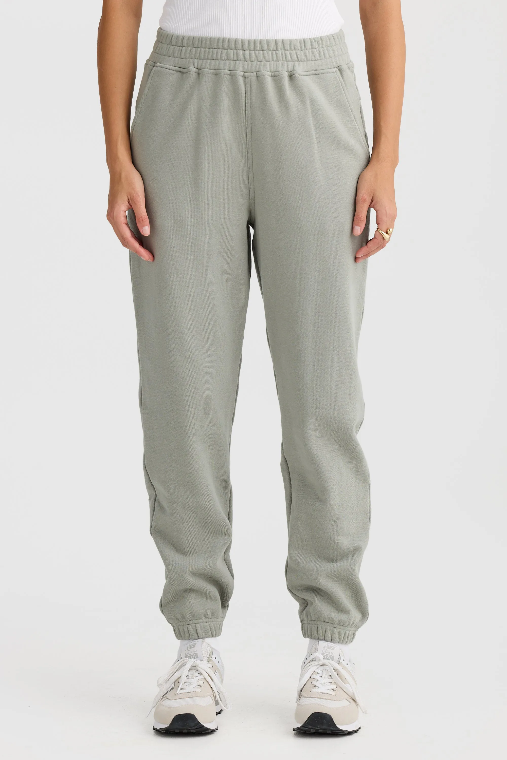 Lena Track Pants Dusty Olive