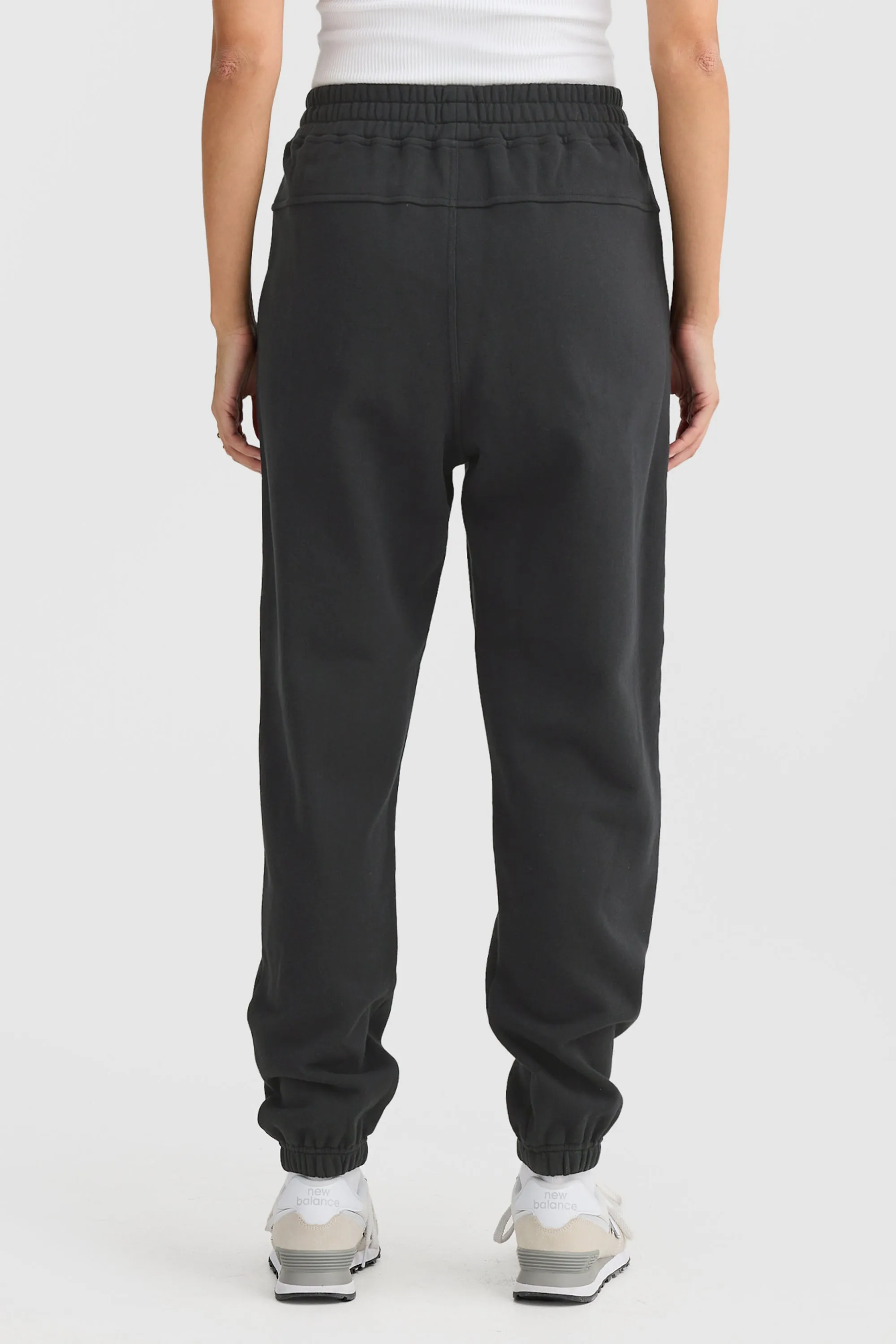 Lena Track Pants Washed Black