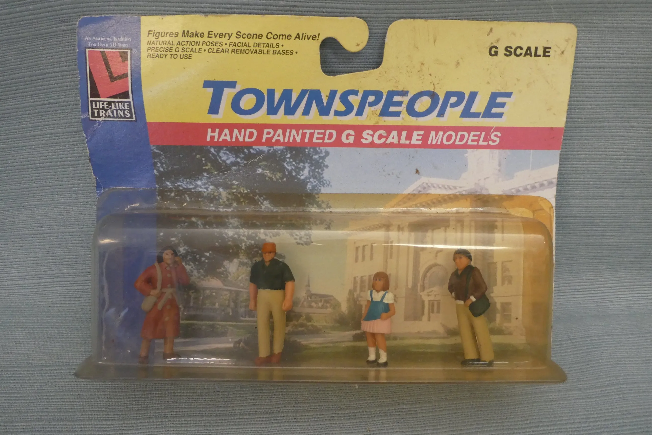 Life-Like Townspeople G Scale Train Models