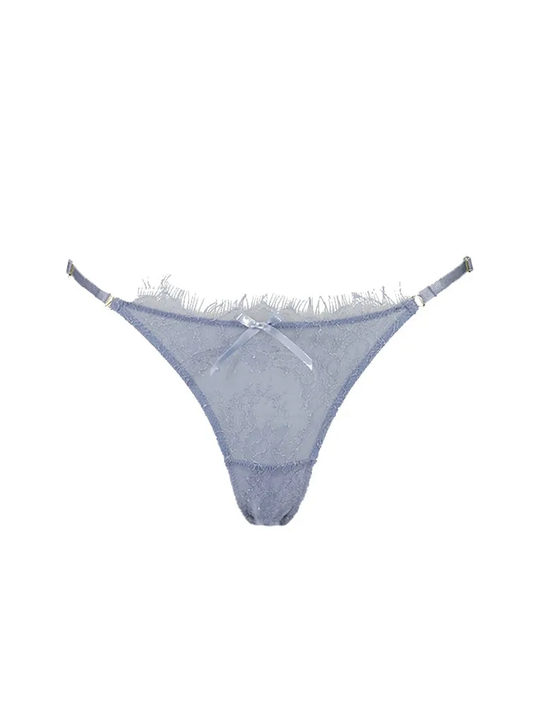 Maia Lace Knicker Powder Blue