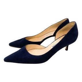 Manolo Blahnik Pumps Navy Suede 39