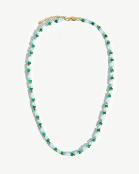 Medium Beaded Stack Necklace