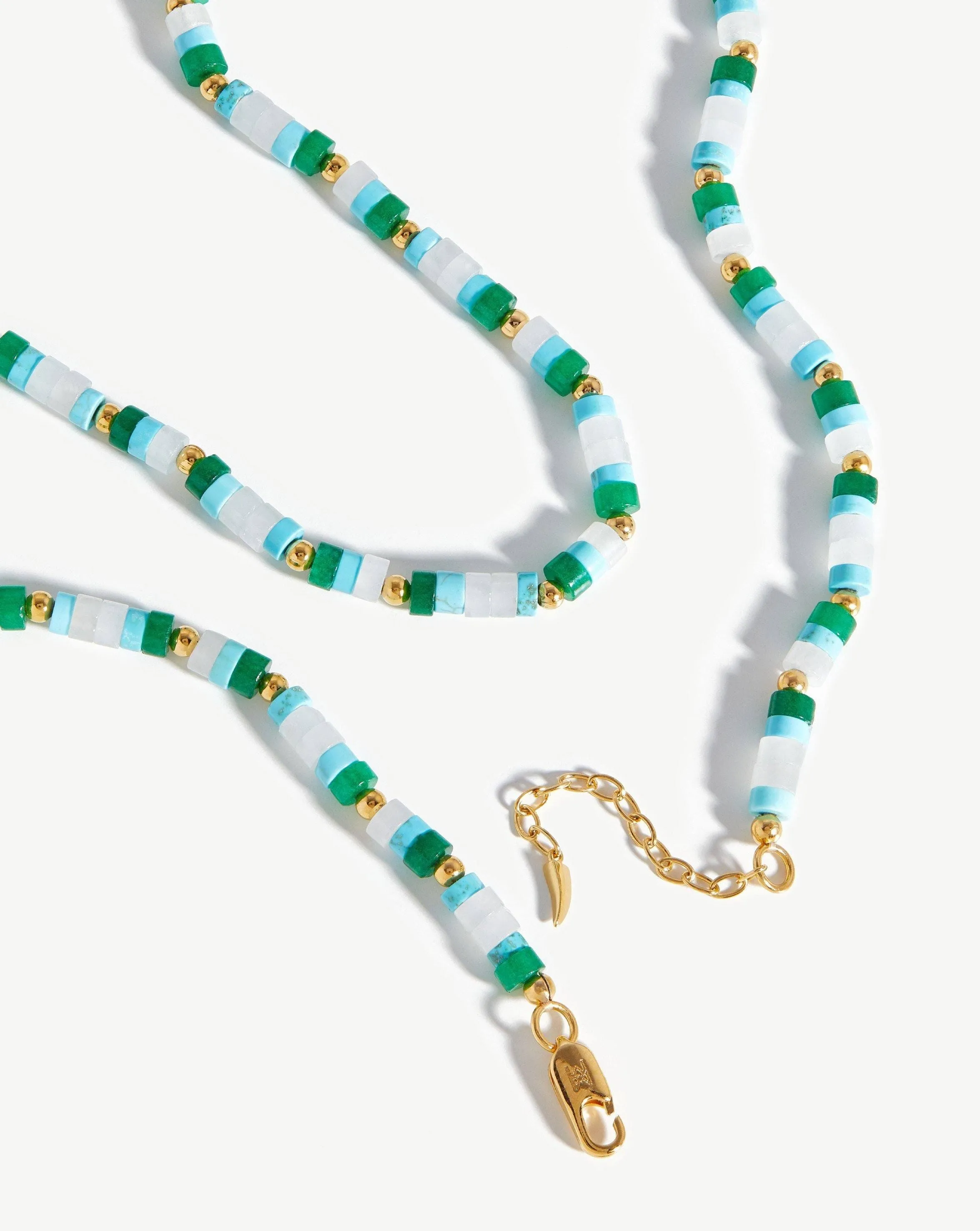 Medium Beaded Stack Necklace