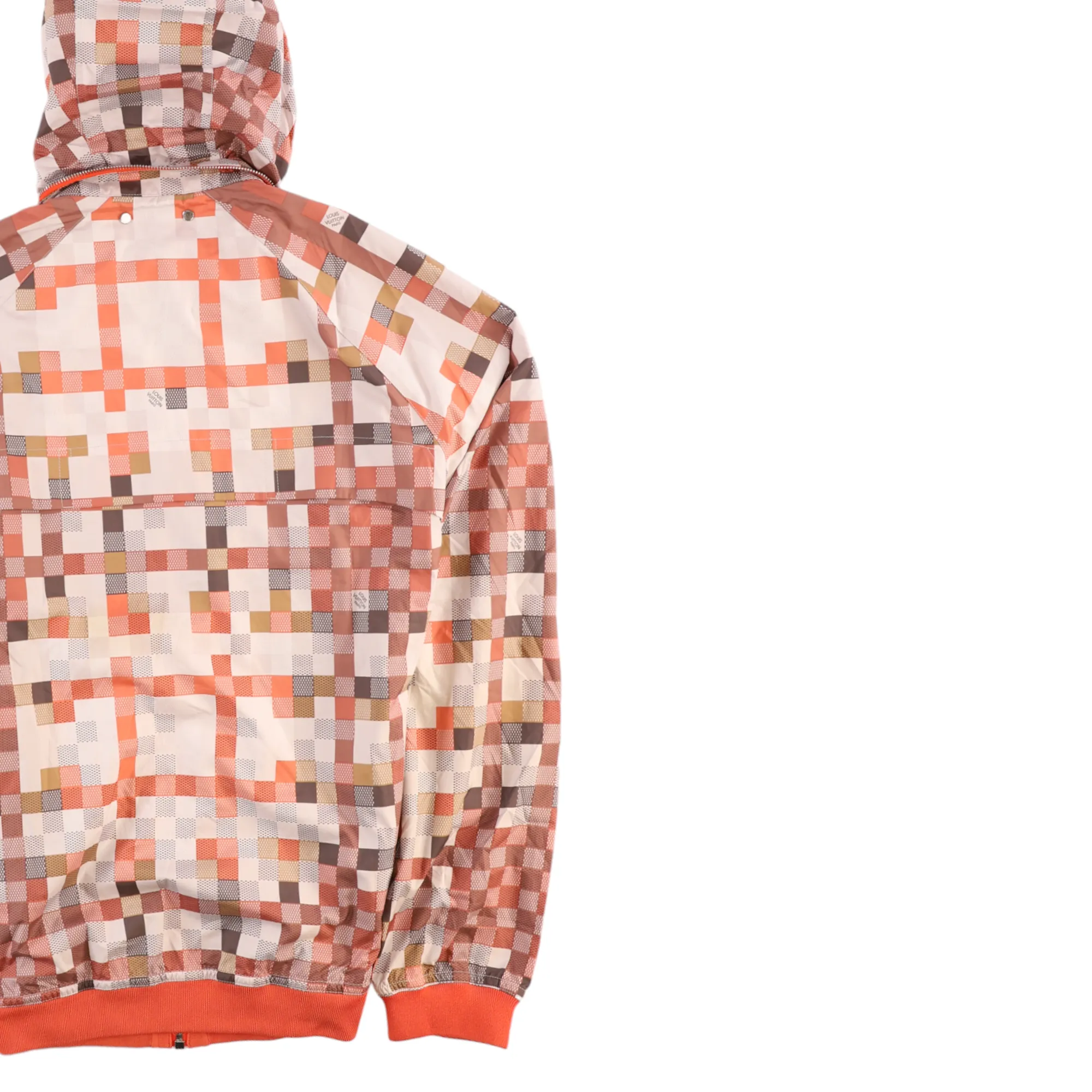 Men's Damier Windbreaker Orange Size IT 48 / M