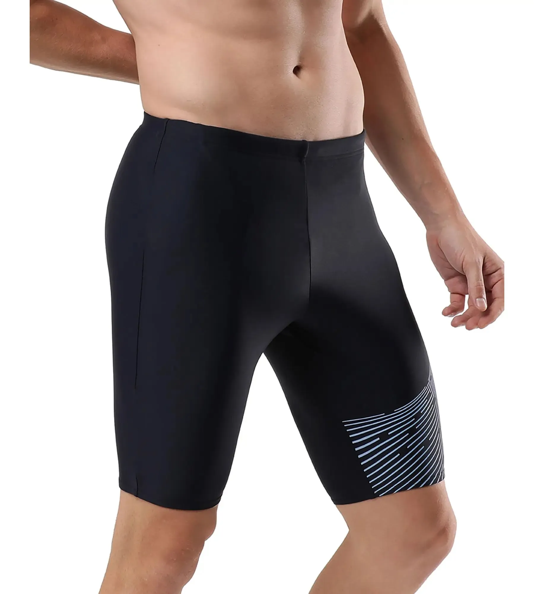 Men's Endurance Medley Logo Jammer - True Navy & Curiousblue