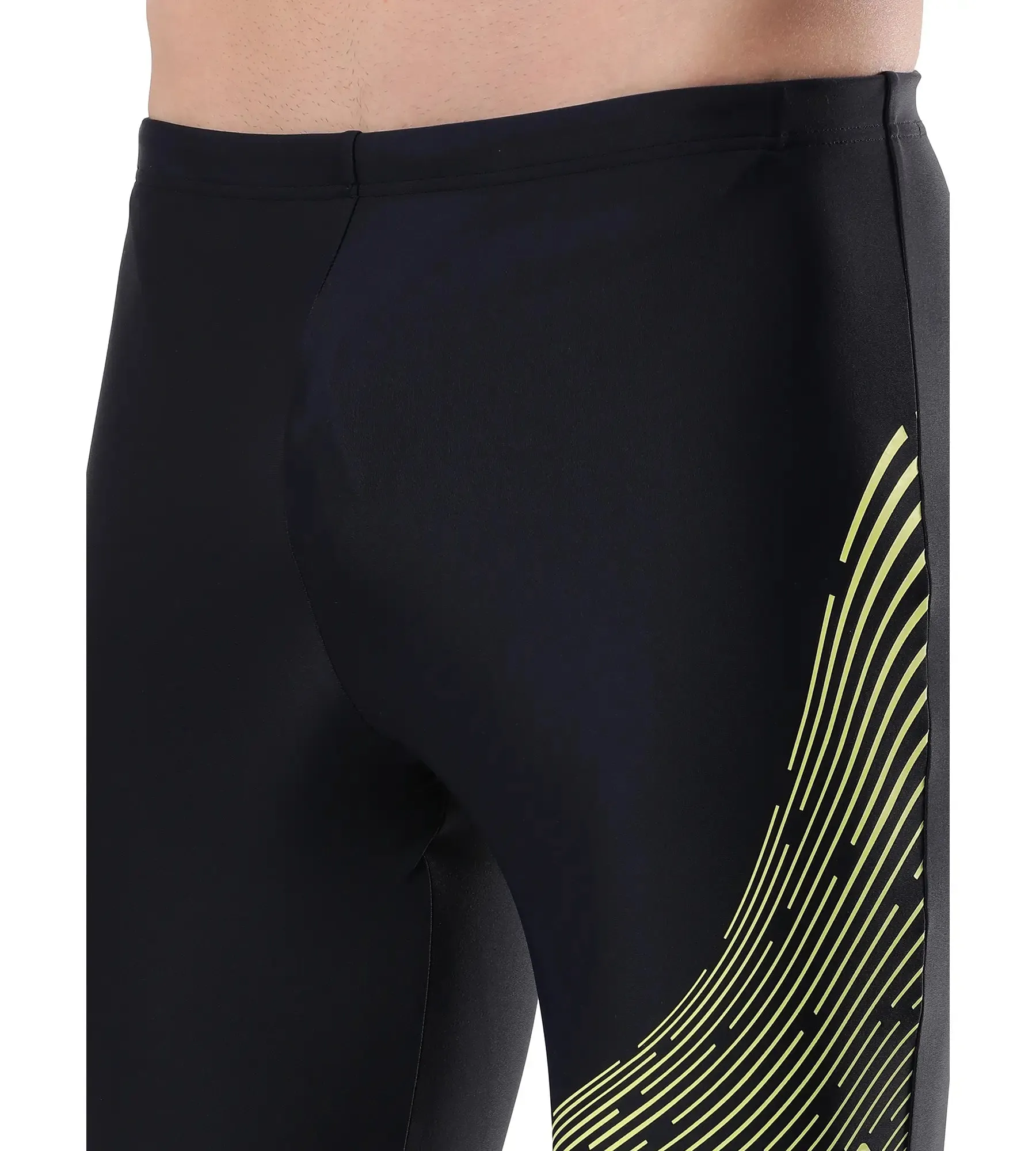 Men's Endurance Medley Logo Jammer - True Navy & Lemondrizzle