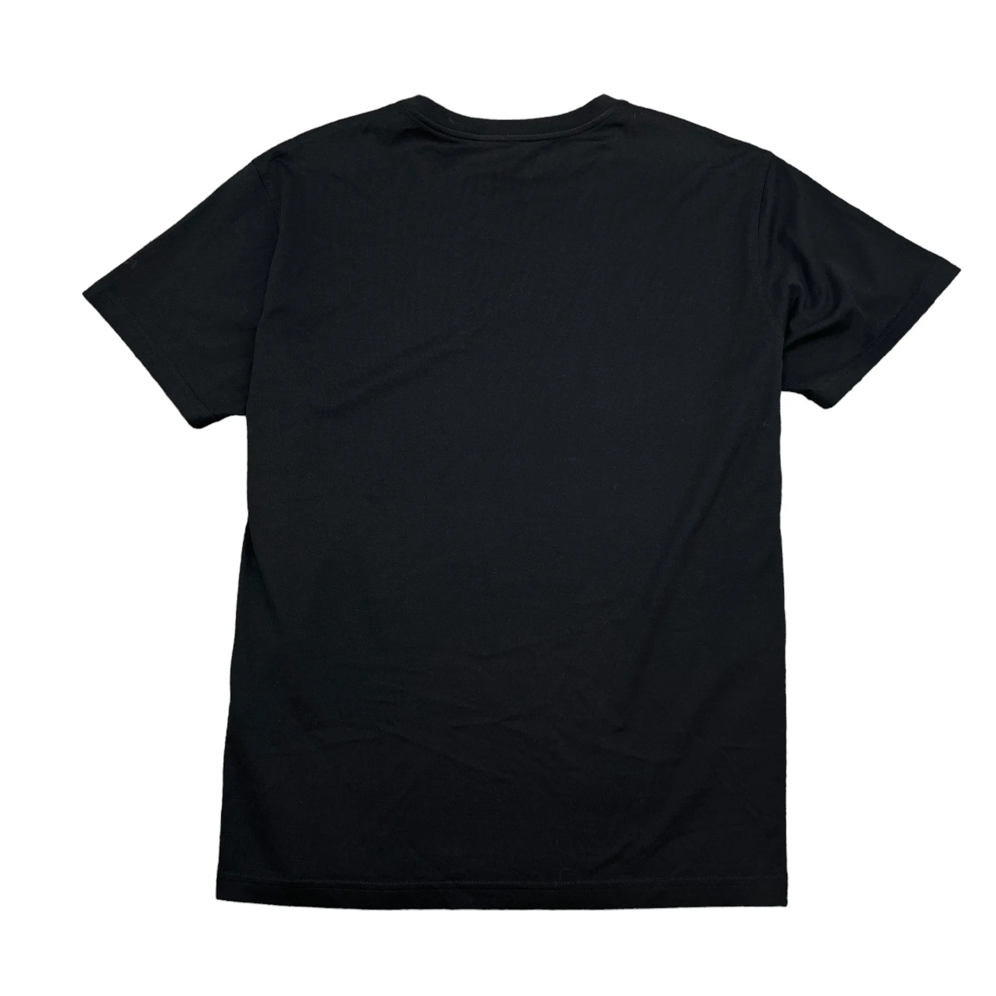 Black Mens Oversized Logo Print T-Shirt - Size M