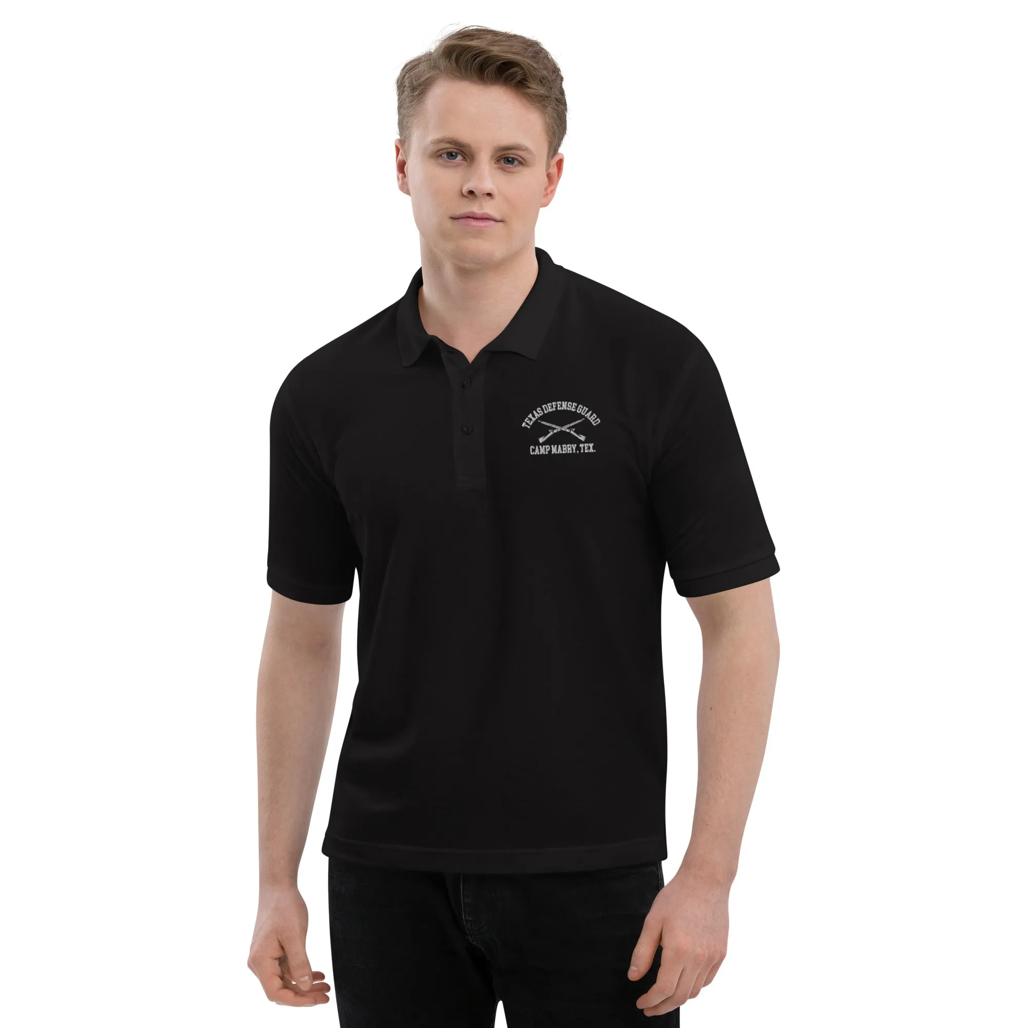 Men's Premium Texas Defense Guard Polo