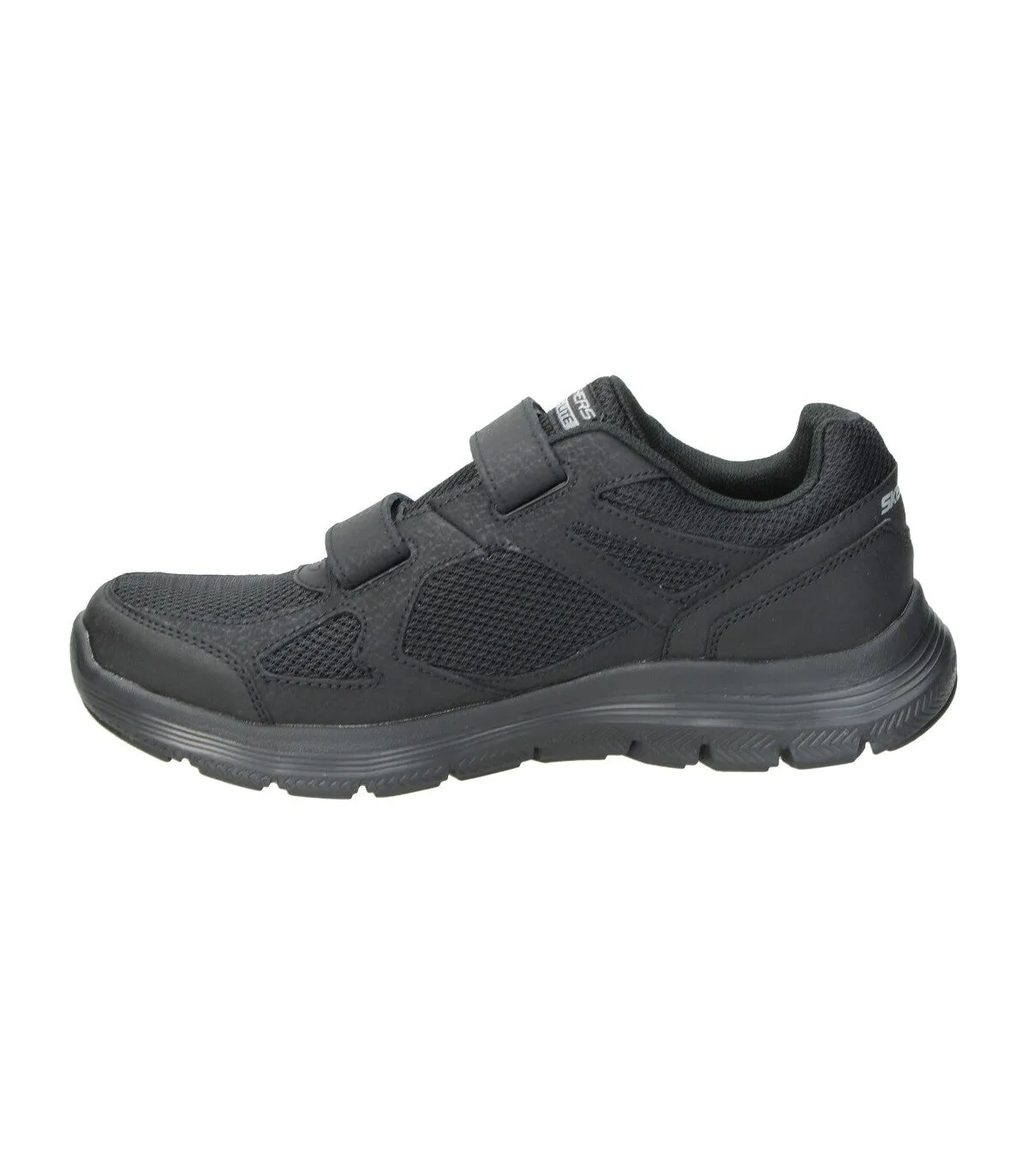 Mens Skechers Trainers Flex Advantage 4.0 232578 BBK Black Work sale