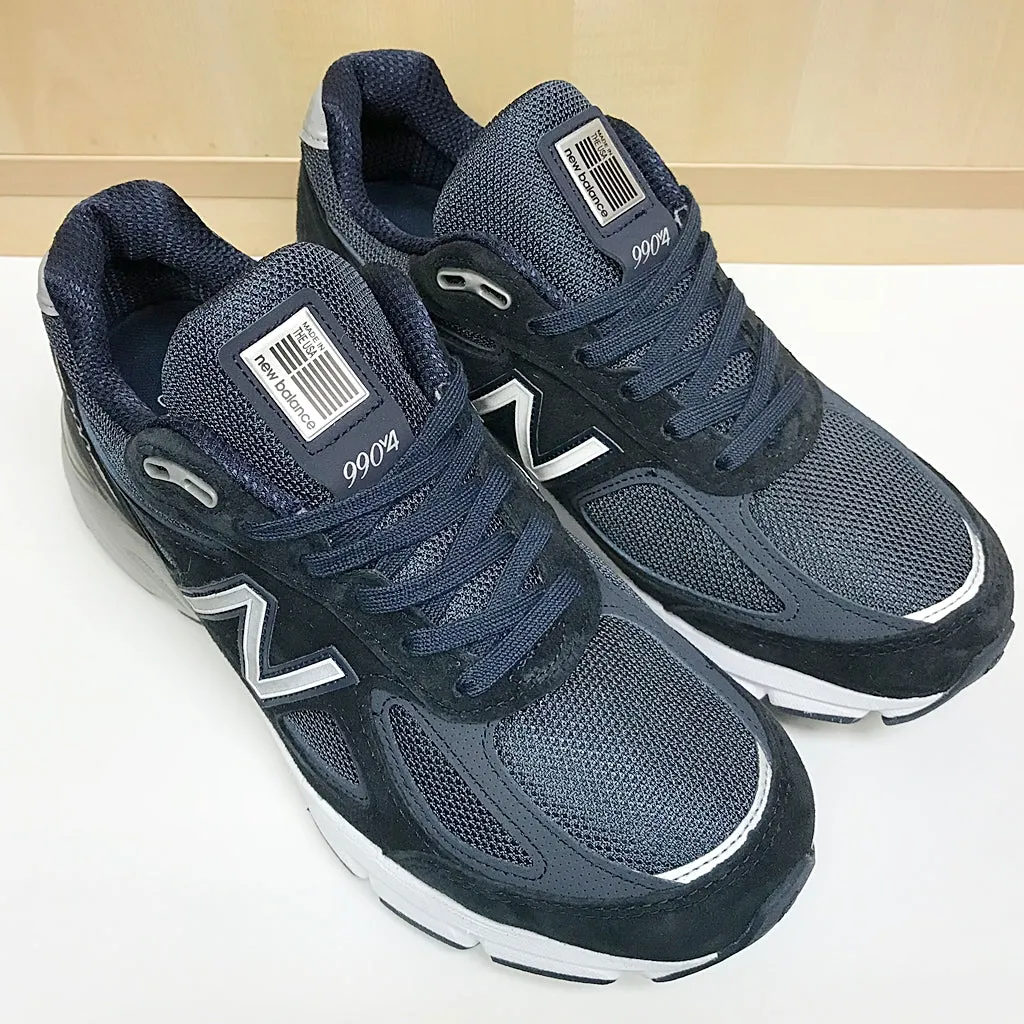 NEW BALANCE M990NV4 NAVY SILVER MADE IN USA