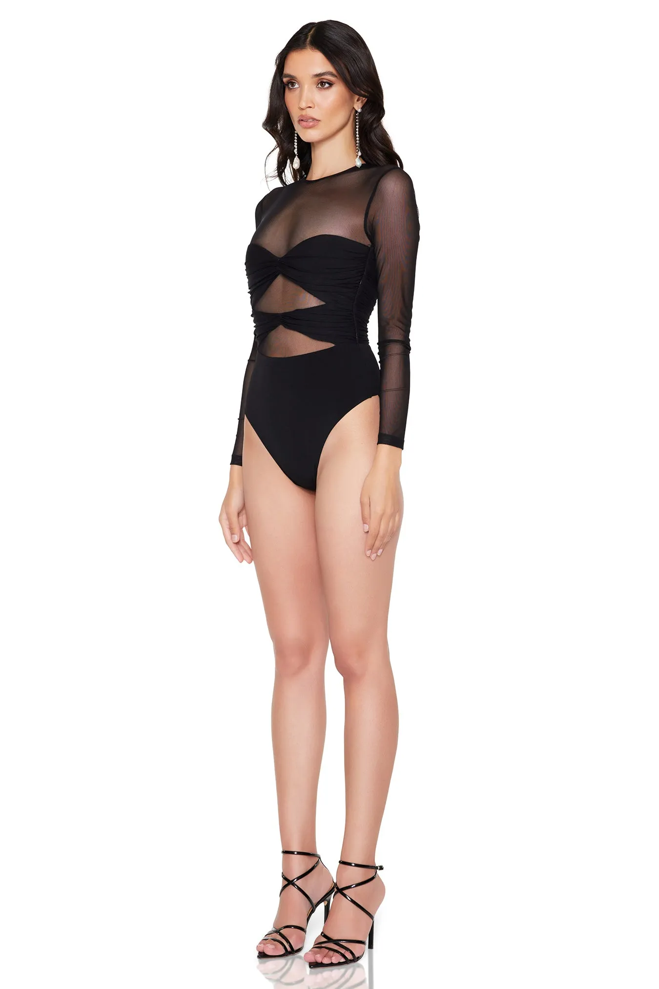 Nookie Intrigue Bodysuit - Black