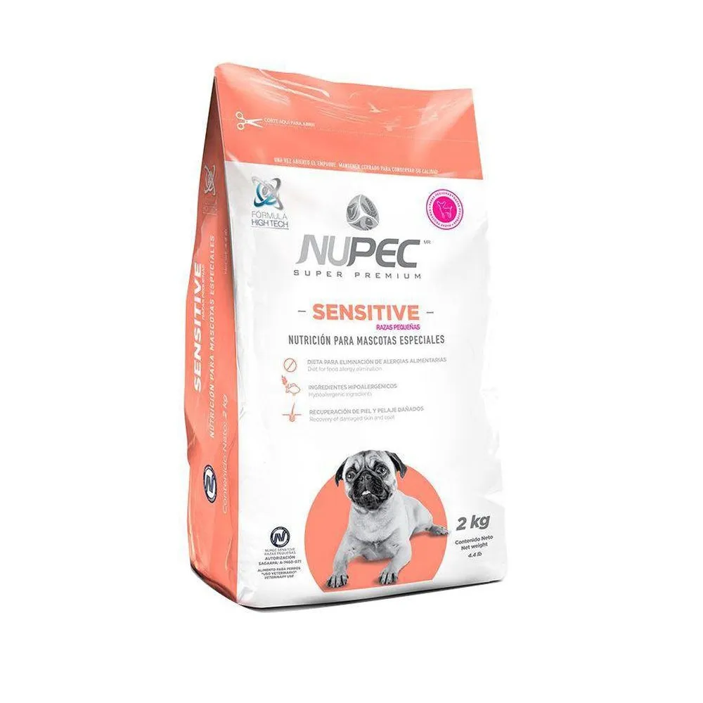 Nupec - Sensitive Razas Pequeas 2Kg