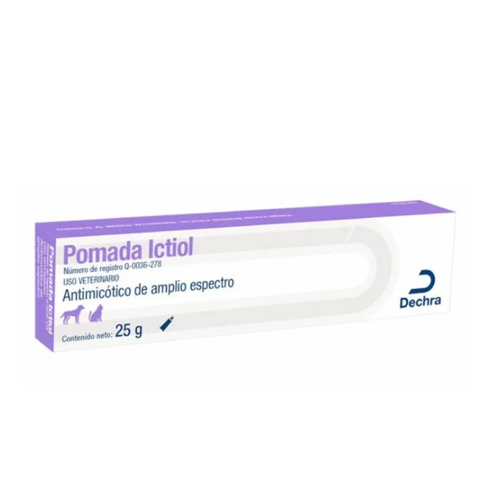 Pomada Ictiol 25 Gr - Antimicotico Dechra