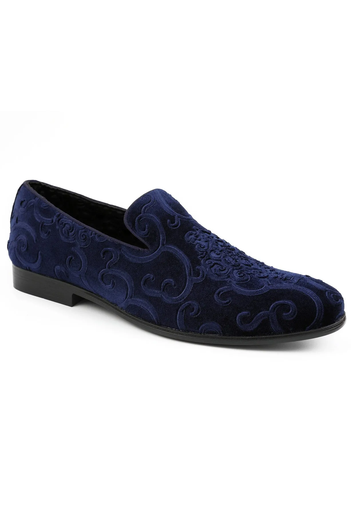 "Bryant" Navy Tuxedo Shoes