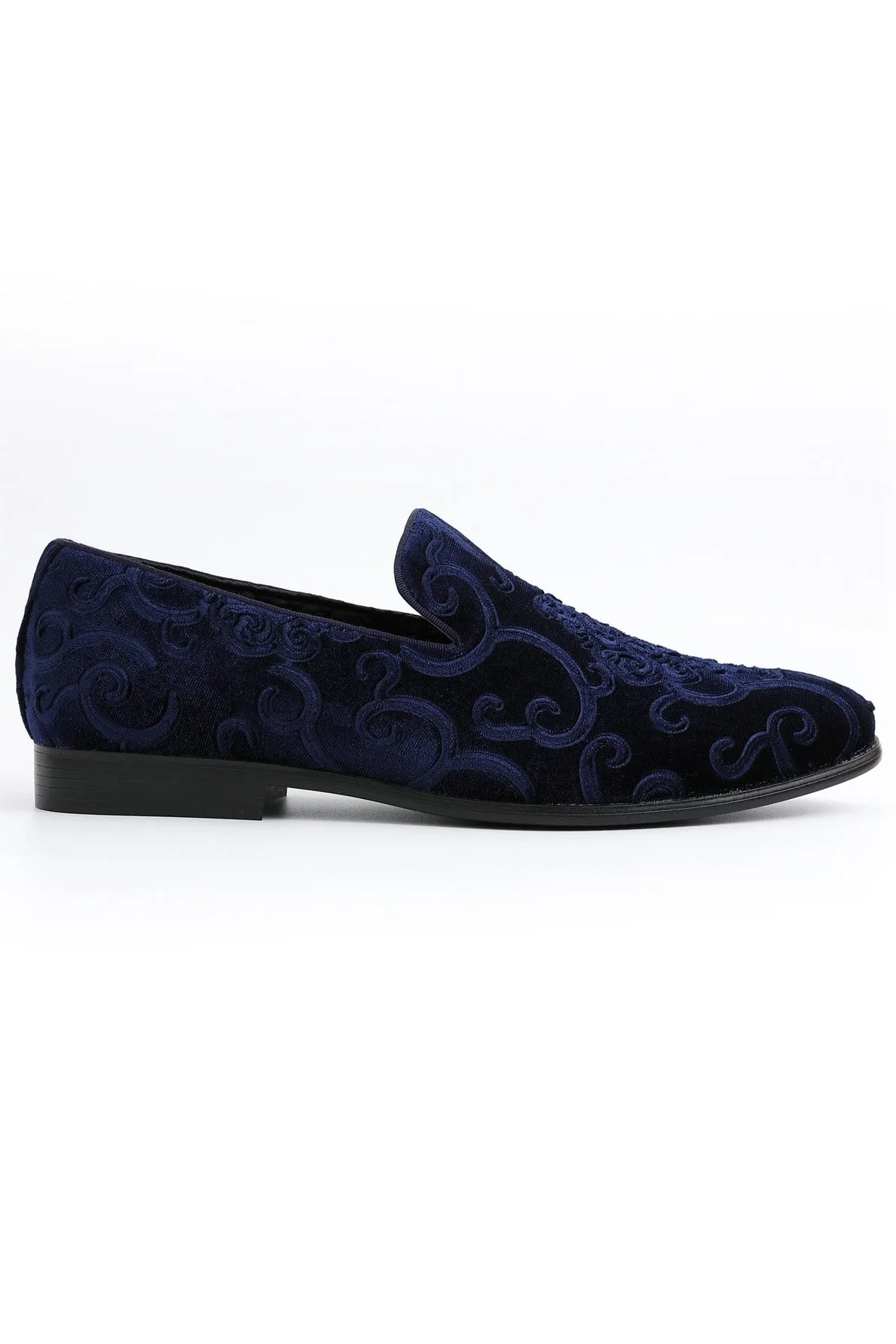 "Bryant" Navy Tuxedo Shoes